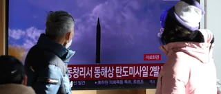 Nordkorea avfyrar robotar