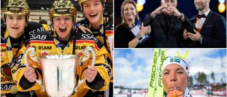 Guldglädje, sorg och slutet på en magisk karriär – här är sportåret i Norrbotten i bilder 