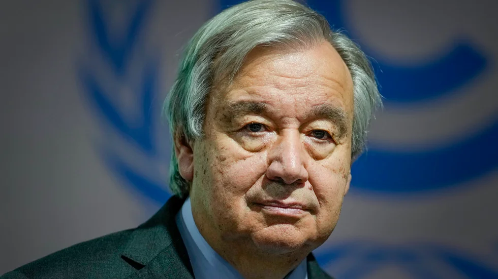 FN:s generalsekreterare António Guterres. Arkivbild.