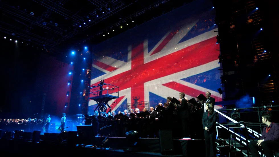 Scenen vid ett tidigare arrangemang i Liverpool Arena. Arkivbild.