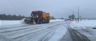 SMHI varnar för besvärligt väglag