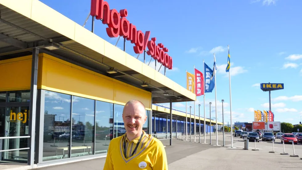 Succé. Ikea i Haparanda och varuhuschefen Helge Nilsson kan jubla över årets resultat.