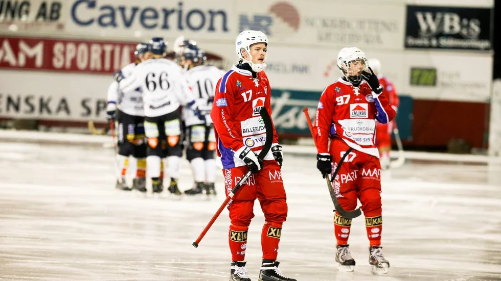 Deppigt. Kalix Bandy hade ingen chans mot mästarna Västerås.
