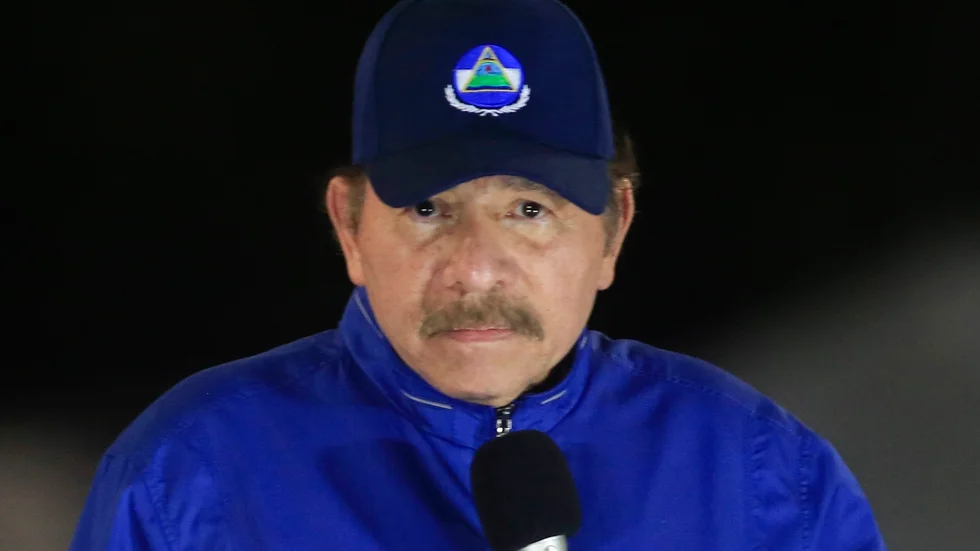 Nicaraguas president Daniel Ortega. Arkivbild.