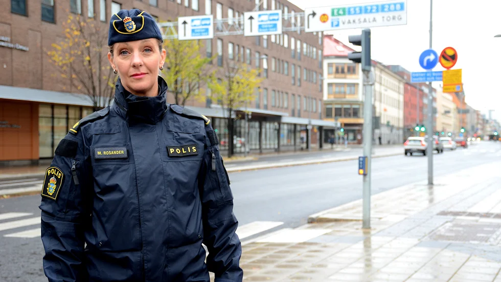 Maria Rosander, samordnare för trafikövervakningen vid Polisen i Uppsala, säger att de inte kan prioritera övervakningen av korsningen på Kungsgatan.