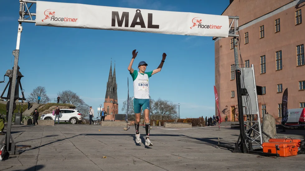 David Nilsson vann 2022. Då var det omkring 1 200 löpare anmälda, att jämföra med årets 2 800.