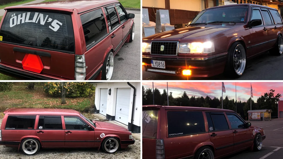 Lucas Öhlin har själv byggt om sin Volvo 945 från bil till EPA. Med hjälp av pappas och vänners kunskaper, samt instruktionsvideor på Youtube, var det möjligt att bygga om bilen till ett fordon som passade Lucas Öhlins behov.
