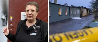 ”Barnen tar det bra, men frågar om sina plattor” • Vi rapporterade direkt om skolbranden