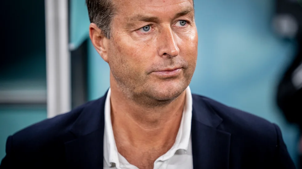 Danmarks förbundskapten Kasper Hjulmand.