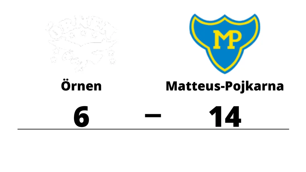 BK Örnen förlorade mot Matteus-Pojkarna BK