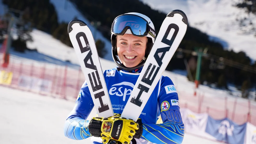 Ebba Årsjö vann fyra VM-guld förra säsongen.