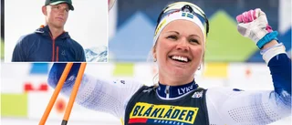 Firade framför tv:n: "Rörd när syrran tar medalj"