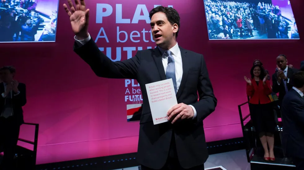 VAL 7 MAJ. Ed Miliband kan bli ny premiärminister i Storbritannien.