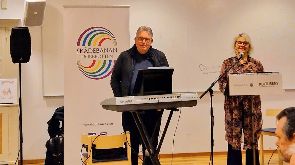 Lennart Johansson och Eva Plumppu. 