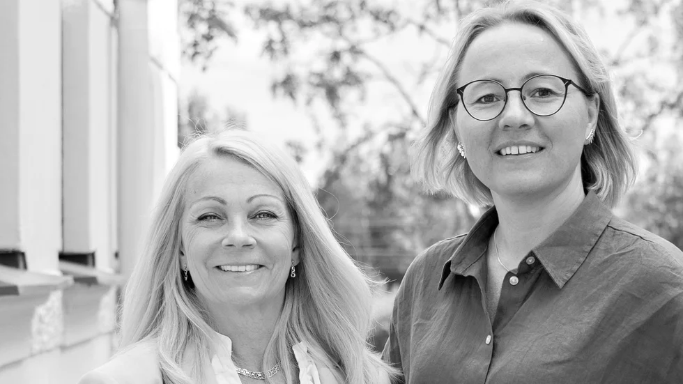 Monica Wikström Johansson och Anna Engström, från Nyföretagarcentrum nord.
