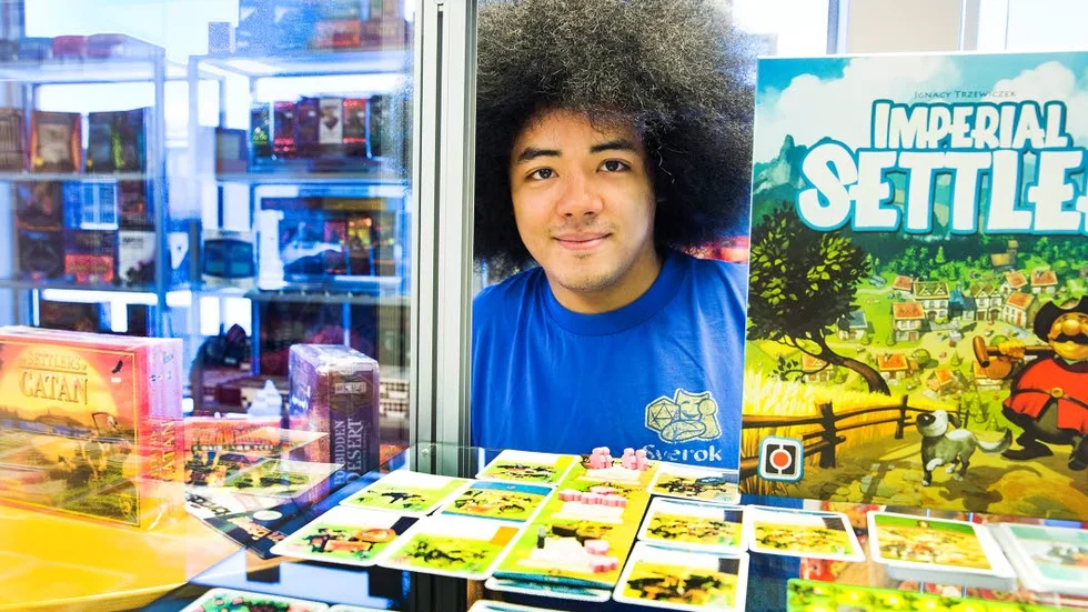 Oskar Vikström, BoardGames4U, Luleå.