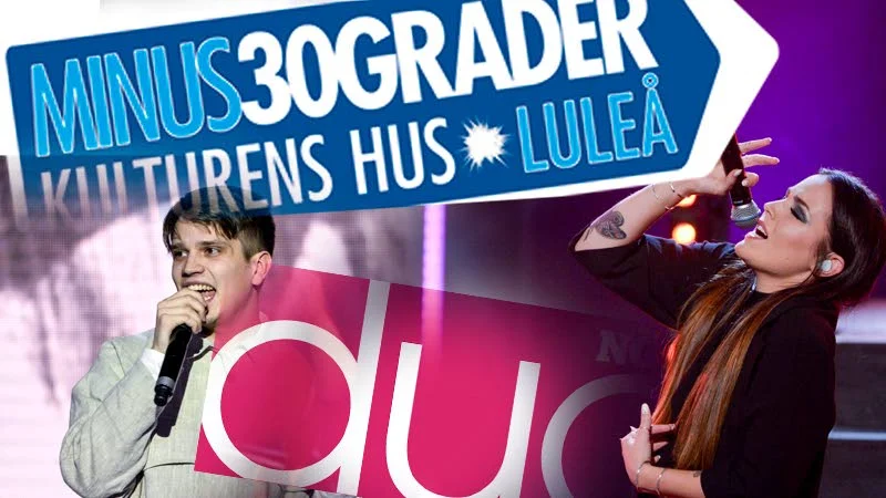 Gilla Duo Nöje på Facebook – och skicka en fråga till någon av dina favoritartister på Minus 30.
