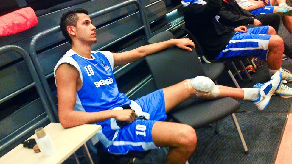 SJUK. LF Baskets Samir Ali har drabbats av en mystisk sjukdom och inte kunnat träna på en vecka.