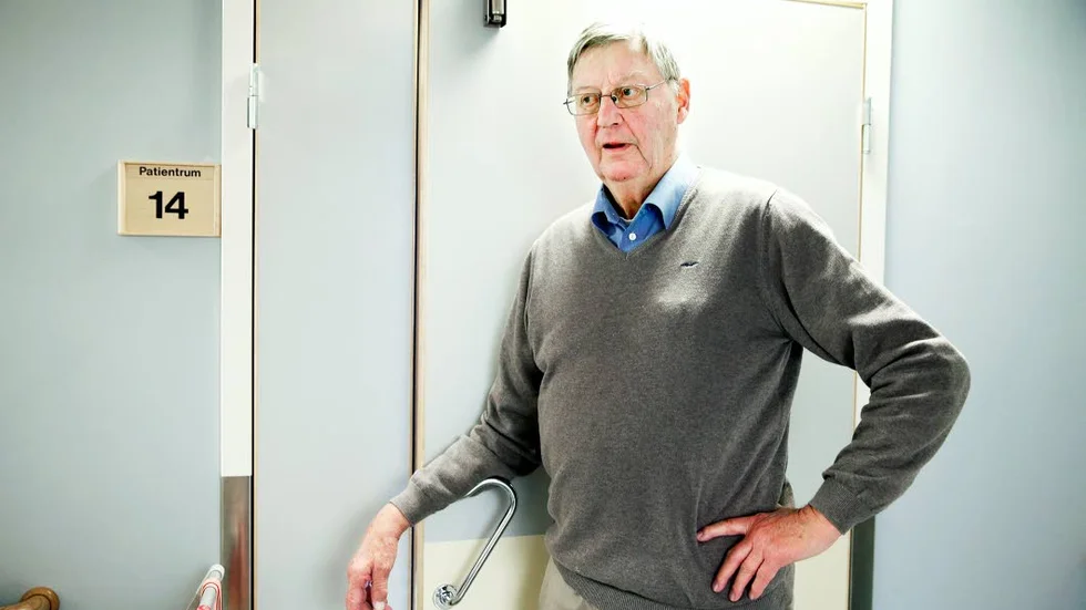 "BEDRÖVLIGT". KG Aasa undrade varför inte landstinget kan göra det lite ombonat och se till att patienterna vid avdelning 41 åtminstone har en tv.