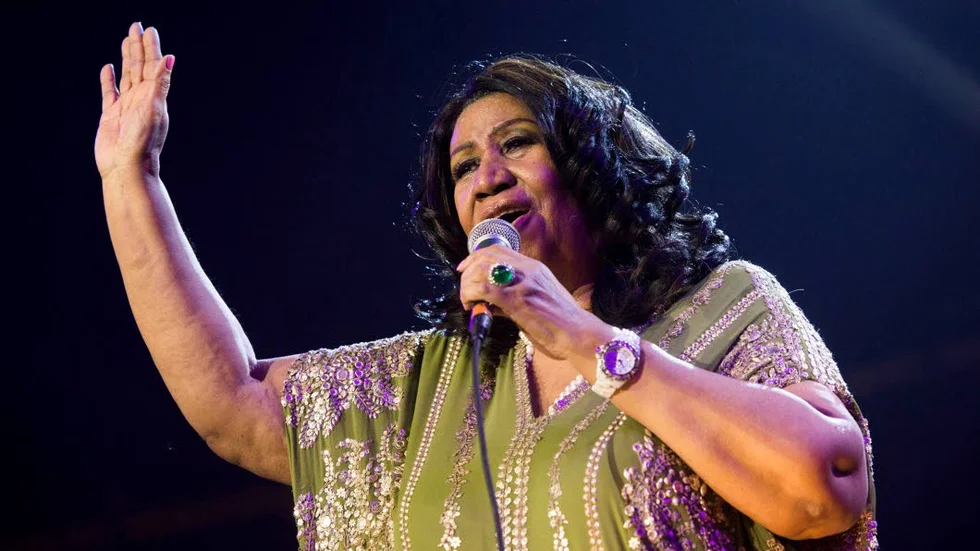Aretha Franklin.