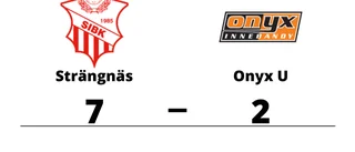 Storförlust när Onyx U föll mot Strängnäs i Thomas Arena