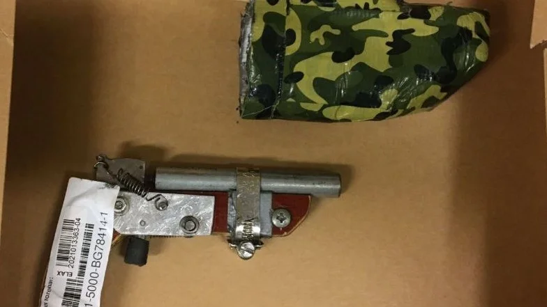 Enligt mannen själv hade han byggt en gokart om han bara haft en verkstad. 