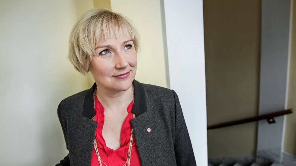 Presenterade budget. Helene Hellmark Knutsson (S), minister för högre utbildning och forskning, presenterade vårpropositionen i Kalmar län.