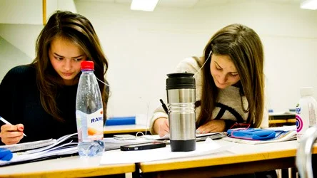 Sandra Jonsson och Anny Mansourian räknade integraler.