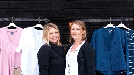 Anna Eklund och Lottis Sparrman på House of Lola.