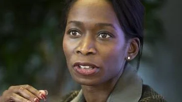 STOCKHOLM 20090320 Nyamko Sabuni, ordförande i Folkpartiets integrationsgrupp, presenterade på fredagen en rapport med nya förslag som rör flyktingmottagande och integrationspolitik. 
Foto: Markus Dahlberg / SCANPIX kod 10680
