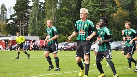 Petter Hansson gjorde debut för Sunnersta mot Ärentuna.