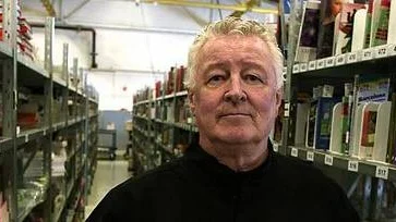 Bosse Carlsson, platschef på Ad Libris i Morgongåva.