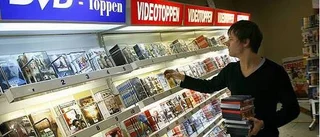 Videobutikerna går på knä
