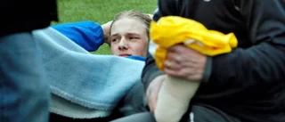 S:t Cyr förd till sjukhus