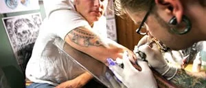 Första tatueringsmässan i Uppsala