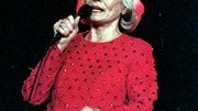 Monica Zetterlund på sin avskedskonsert i Universitetsaulan i oktober 1997.