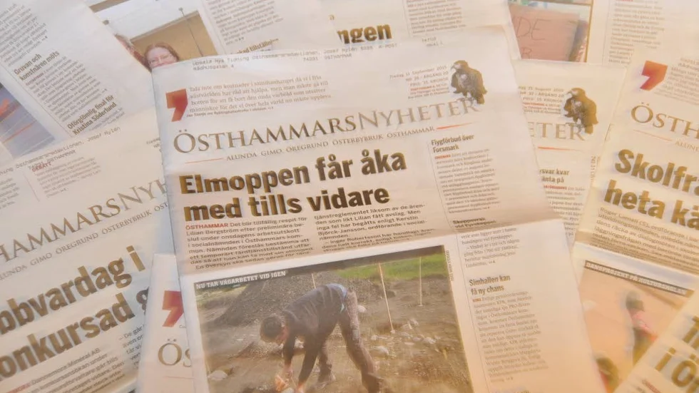 Östhammars Nyheter läggs ner vid årsskiftet.