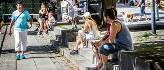 Värmen hänger kvar
