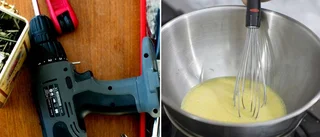 Blandade sås med borrmaskin - igen
