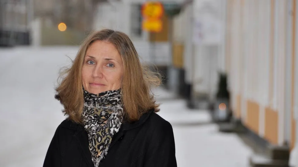 Caroline Schnell, kurator på Frösåkersskolan och Östhammars kommuns representant när det gäller Regionförbundets undersökning Liv och Hälsa ung 2015.