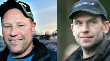 Dick Wicksell kör mot Mats Thorszelius i Roslagsvalsen.