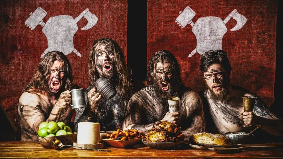 Dvärgmetalbandet Baruk Khazad från Luleå gör sin hittills största spelning under Luleå Hamnfestival.