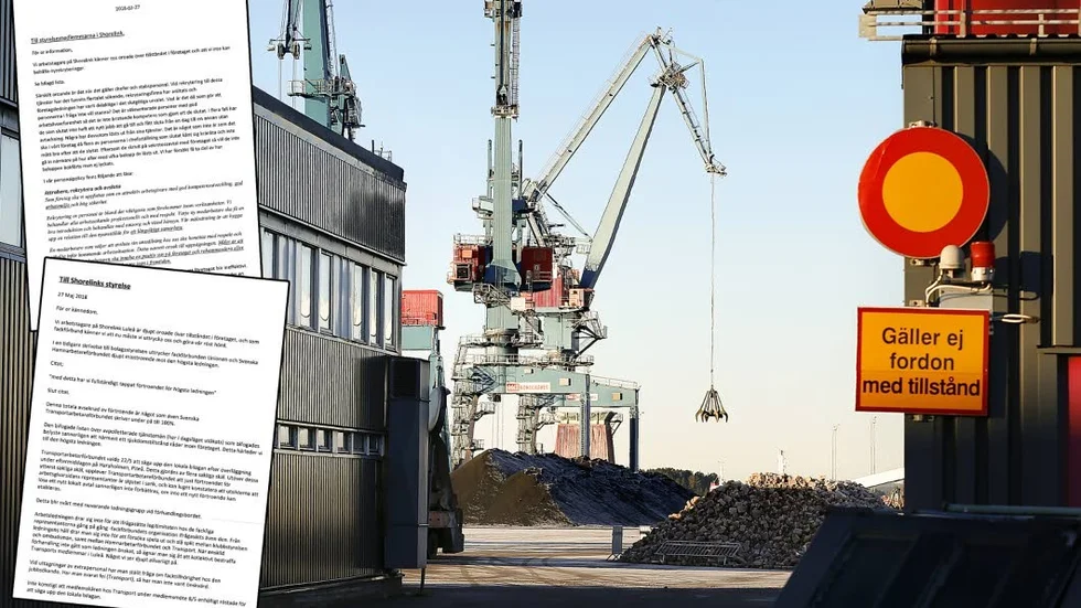 Konflikten i Luleå hamn mellan Shorelink och facken är djup. Det avslöjas i två skrivelser. Transportarbetareförbundet målar upp något som närmast kan beskrivas som ett skräckvälde.