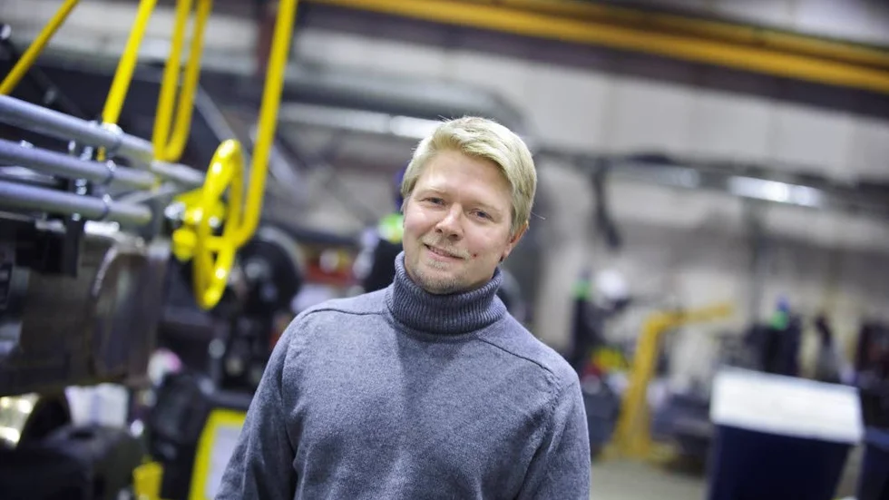 Stororder. Fredrik Kangas är nöjd över att Kiruna wagon har fått uppdraget.