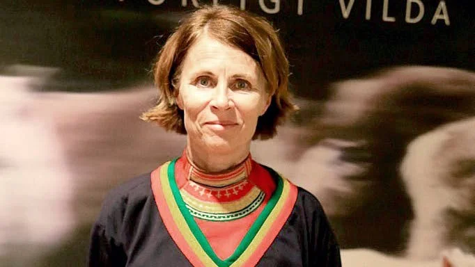 Susanne Johnsson på Biergo, som säljer lokalproducerade varor.