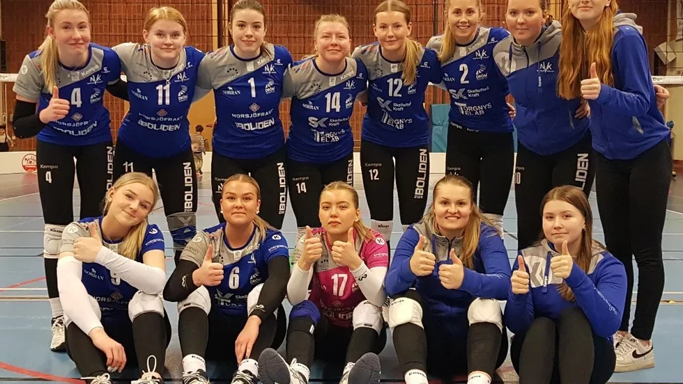 Norsjö volley tog tre poäng av sex möjliga på bortaturnén.