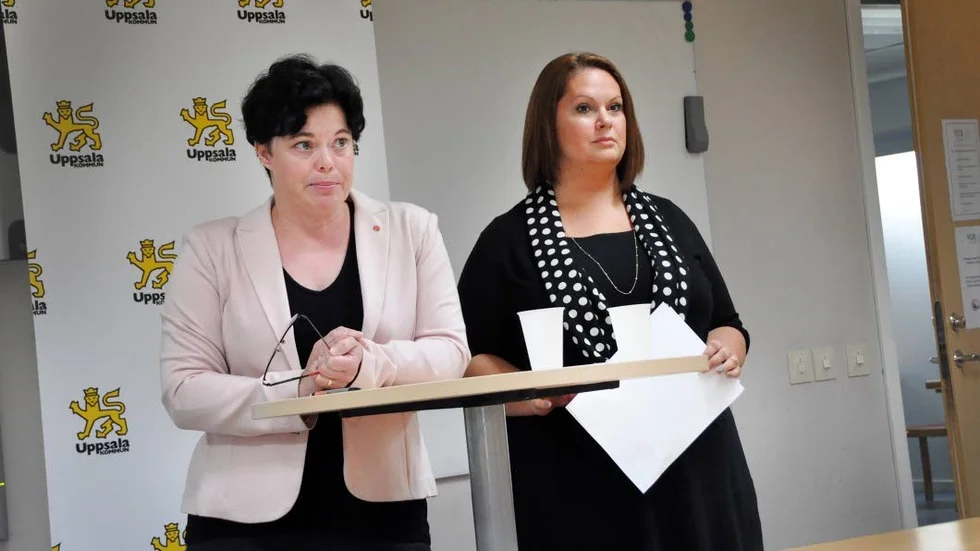 Marlene Burwick (S) och Eva Christiernin (S) pressenterade förslaget på måndagen.