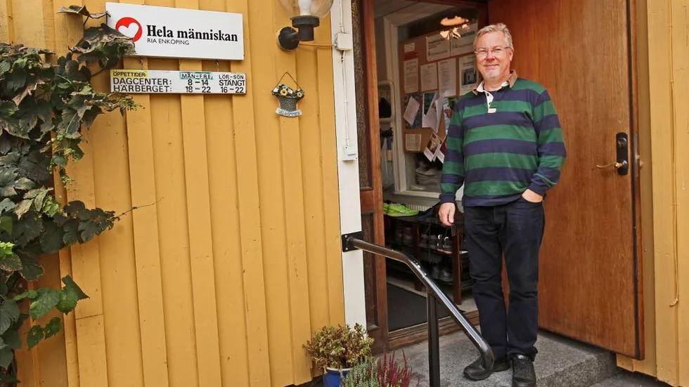 Volontär. Många frivilligarbetare har slutat. Nu letar man efter nya.