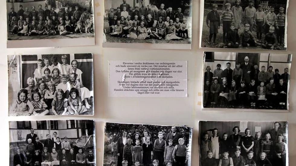 Museum. I Häggeby skola i Håbo gick det elever från 1905 till 1945. Nu är det skolmuseum i byggnaden