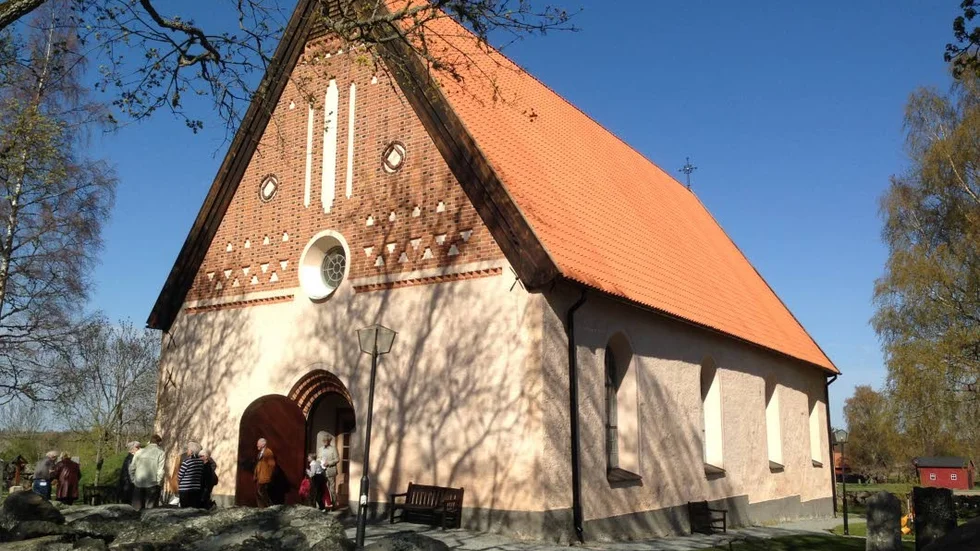 Giresta kyrka, plats för firande i helgen.